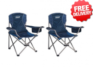 Coleman iSIT™ Quad Folding Portable Camping Picnic Arm Chair X 2 - Free Shipping